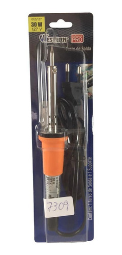 Imagem 4 de 6 de Ferro De Solda 30w 127v Western Soldagem De Estanho K7309