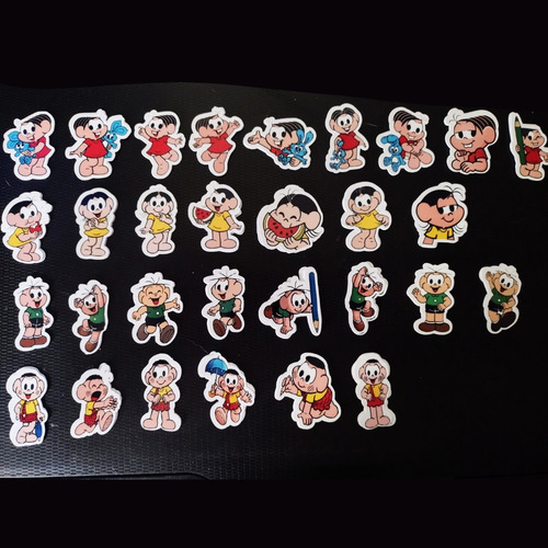 Imagem 2 de 2 de 100 Tags, Topper, Apliques Para Festas - Turma Da Mônica