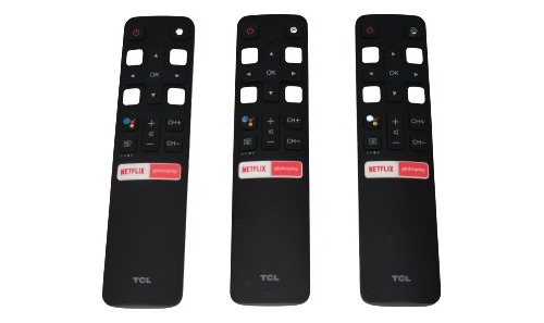 Controle Remoto Tcl Smart Rc802v Flr2 Original - Comando Voz