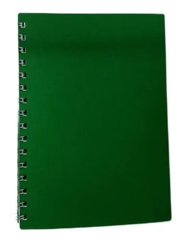 Cuaderno A5 90gr Tapa Entelada Rideo 90 Hj Lisas C/espiral