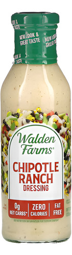 Walden Farms Aderezo Chipotle Ranch 355ml Calorie Free