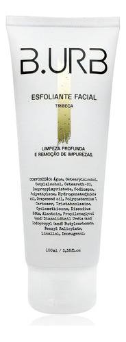 Esfoliante Facial Profissional Tribeca 100ml Barba Urbana