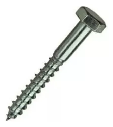 comprar Tornillo Tirafondo Galvanizado 1\u002F4 X 50mm (1\u002F4x2) X 100un