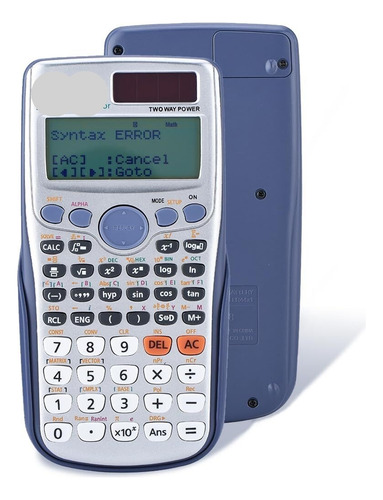 Calculadora Científica Portátil Com Funções, Visor Síncrono