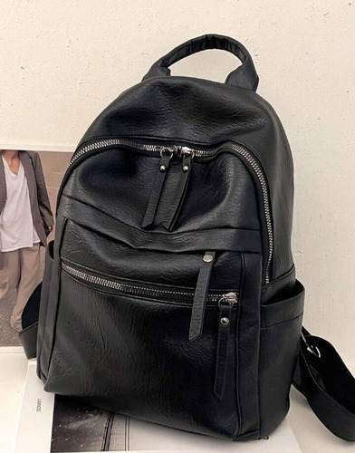Mochila En Ecocuero Vintage Modelo 7890
