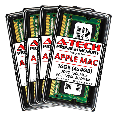Memoria 16 Gb (4x4 Gb) Para Apple iMac Ddr3 1600mh Pc3-12800