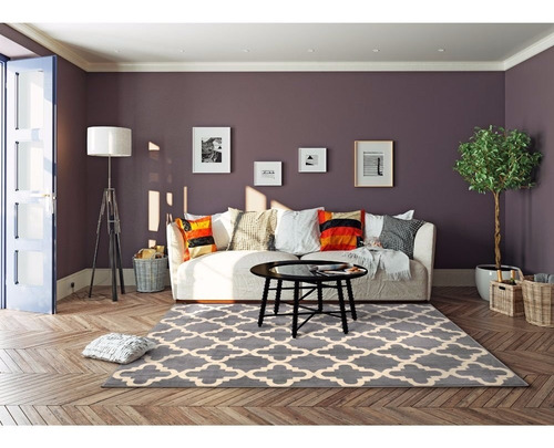 Tapete Celestine Prata 2x2,5m São Carlos Geometrico Tp Herat