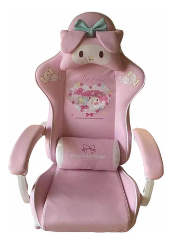 Silla Gamer Niña Acolchonada Hello Kitty My Melody Ruedas