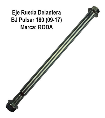 Eje Rueda Delantera Bj Pulsar 180 (09-17)