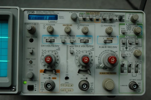 Osciloscopio Tektronix Con Dmm Único (Usado)