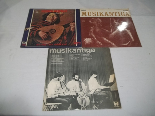 Lp Vinil - Conjunto Musikantiga - 3 Discos