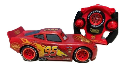 Auto Cars Rayo Mcqueen Radio Control Remoto Disney