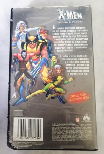 X Men La Leyenda De Wolverine Pelicula Vhs 2003 (Usado)