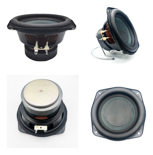 Bocina Subwoofer 6 Pulgadas 120w 4 Diy Bajos
