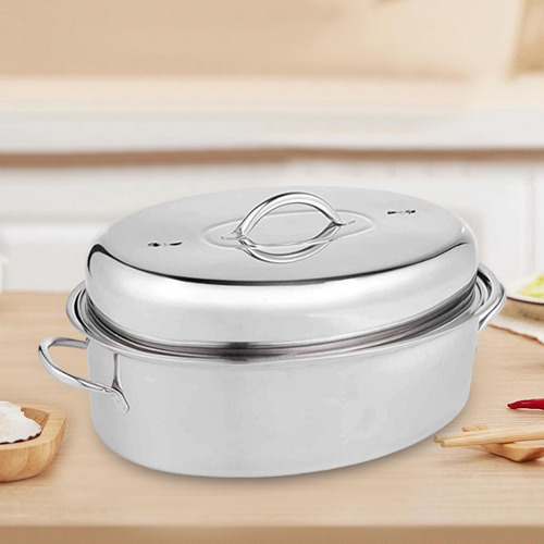 Vaporizador De Peixe Oval 16 Pol. Multiuso Para Macarrão, B