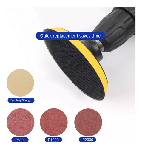 Kit De Restauración De Faros De Coche Para Pulir La Lente