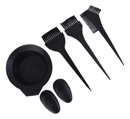 Cuenco Para Tinte De Color Para El Cabello Con Y Cepillos,