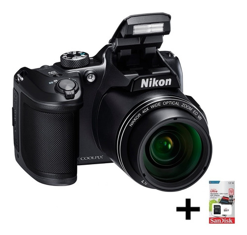 Camara Digital Nikon B500 40x Full Hd Wifi + Memoria 32g C10