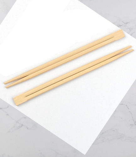 Imagen 3 de 7 de Set Sushi Bandejas Barco Bambú 10 Un. + Palitos 10 Pares