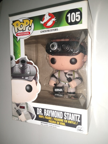 Funko Pop Ghostbusters Raymond Stantz #105 (Usado)