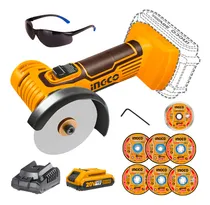 Comprar Amoladora Angular 3  Corte Inalámbrica X1 Bat 2.0 Ah Discos