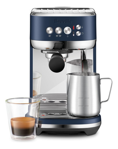 Máquina De Café Espresso Breville Bambino Plus Damson Blue