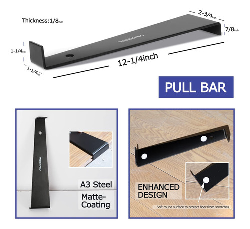 Kit De Instalación De Pisos De Madera Laminada Mazo De...