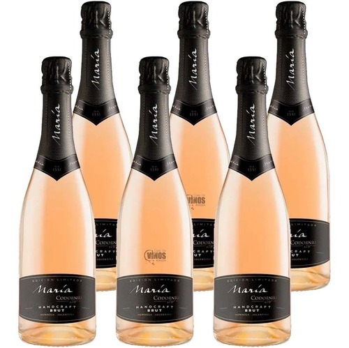 Espumante Codorniu Septima Brut Handcraft 750ml Caja X6