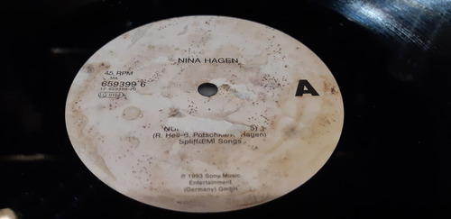 Nina Hagen African Reggae Remix 93 Vinilo Maxi Germany Leer (Usado)