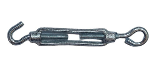 Tensor Ojo Gancho Galvanizado 5 X 70mm Para Cable Acero X100