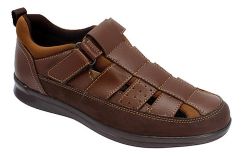 Sandalias Hombre Casuales Vestir Velcro