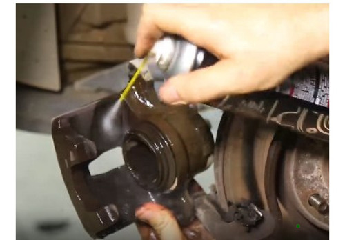 Imagen 3 de 4 de Limpiador De Frenos Caliper Y Disco Breake Cleanes Senf Moto