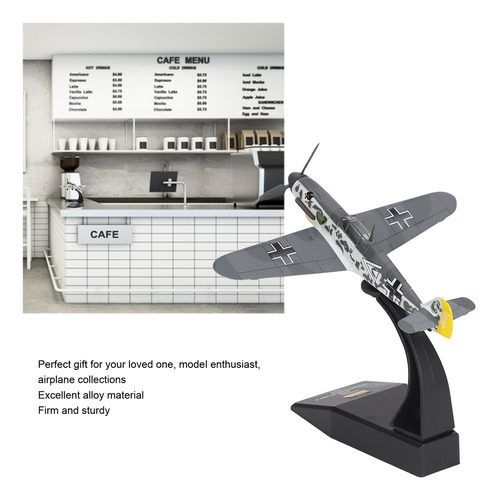 Modelo De Aviones De Combate Bf109 A Escala 1:72 De Alta Est