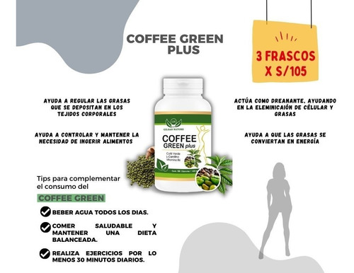Cafe Verde +l- Carnitina+vitamina B6 (cofee Green) Capsulas