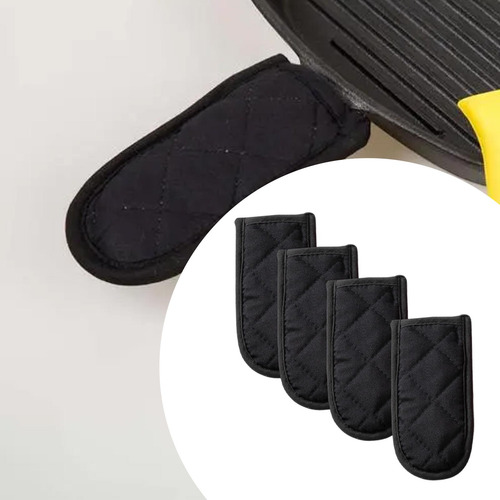 Cubiertas Para Mango De Sartén, Cubierta Negro