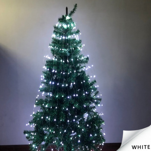 Luces Led Para Árbol De Navidad, Decoración De Fondo Navideñ