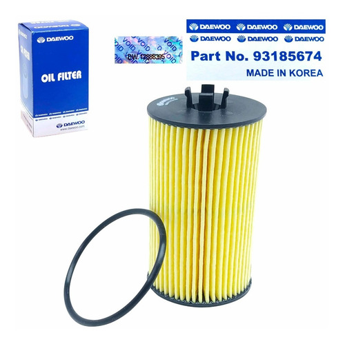 Imagen 2 de 9 de Filtro Aceite Cruze Daewoo