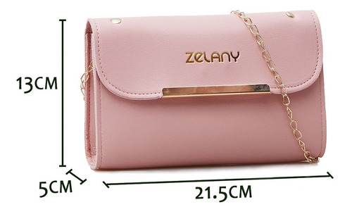 Imagen 5 de 10 de Set 3 Bolsas Bandolera Mujer Cosmetiquera Cartera Borla Logo