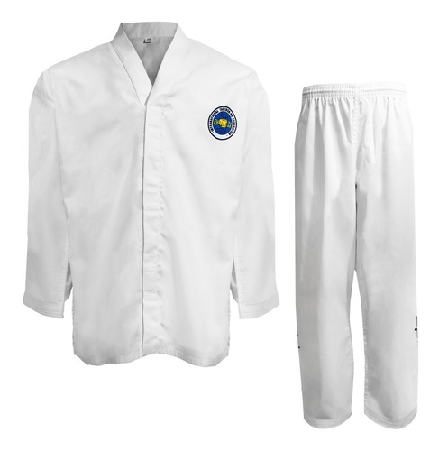 Dobok 1 Taekwondo Itf Traje Uniforme  Cinto Blanco Gratis 