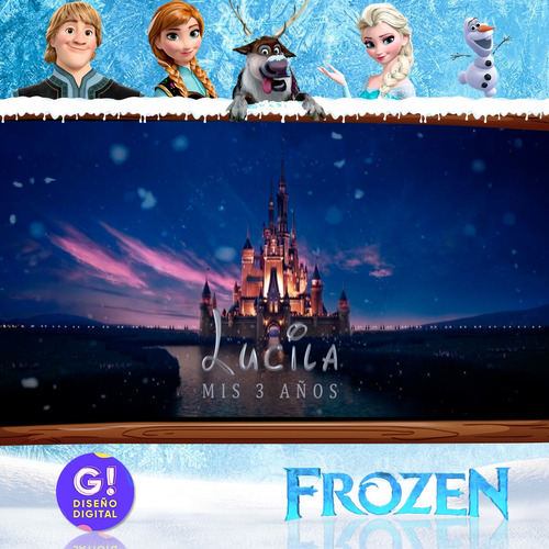 Video Invitación Digital Frozen