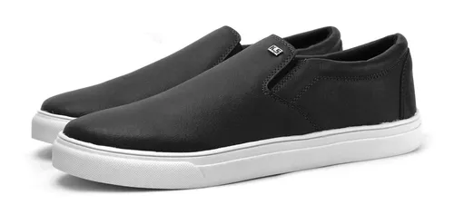 Sapato masculino best sale slip