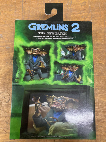 Brain Gremlins 2 The New Batch Neca Ultimates Nuevo Original