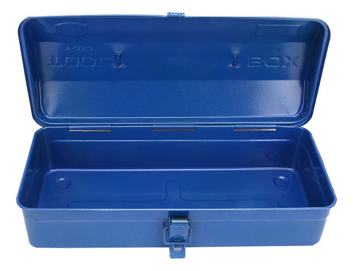 Caja Herramienta Portatil Hierro Kit Azul Engrosado 14.6 X