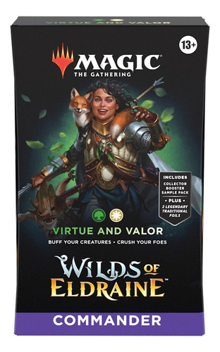 Magic Commander - Wilds Of Eldraine: Virtue And Valor - Wiza