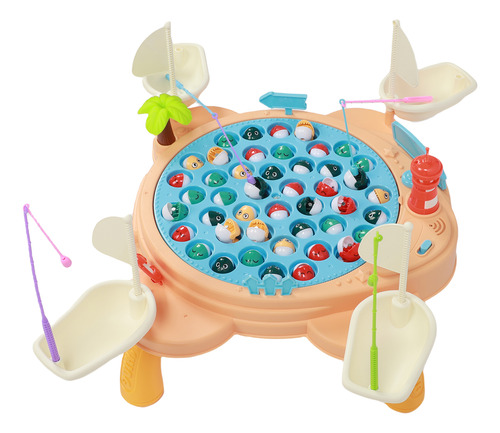 Juego De Juguete De Pesca Giratorio, Tamaño Grande, Educació