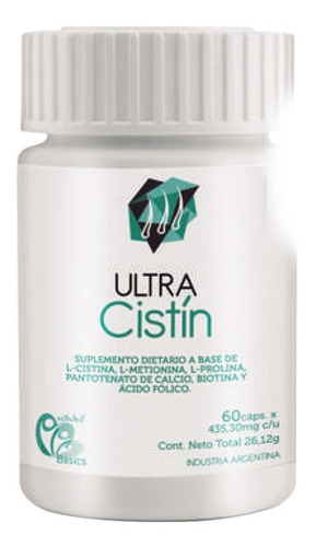 Ultra Cistin Comprimidos X 60 Fortalecimiento Capilar