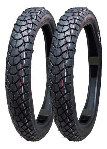 Llanta 3.00-17 + 2.75-17 Power Tire Tt Reforzadas 6pr