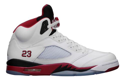 Zapatillas Jordan 5 Retro Fire Red Black 136027-120   