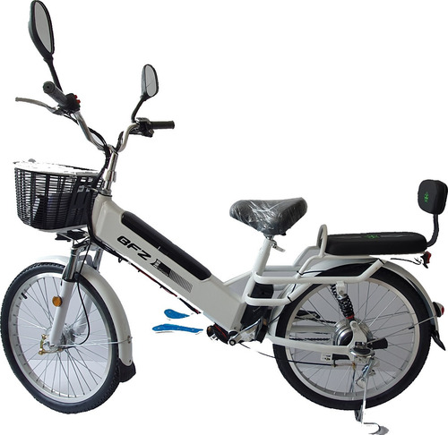 Bicicleta 100% Eléctrica Con Batería Extraíble Dos Pasajeros