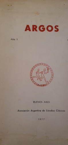 Argos. No. 1. Año 1. Herran Carlos M. (director) (Usado)
